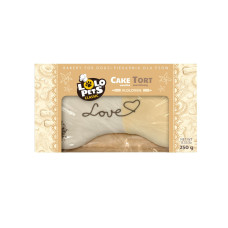 BOLO P/CÃO LOVE BAUNILHA 250G